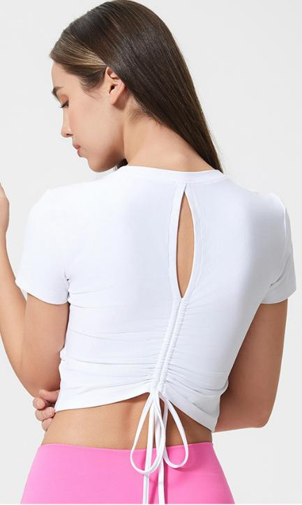 Ensemble Core Wave blanc — haut vue de dos