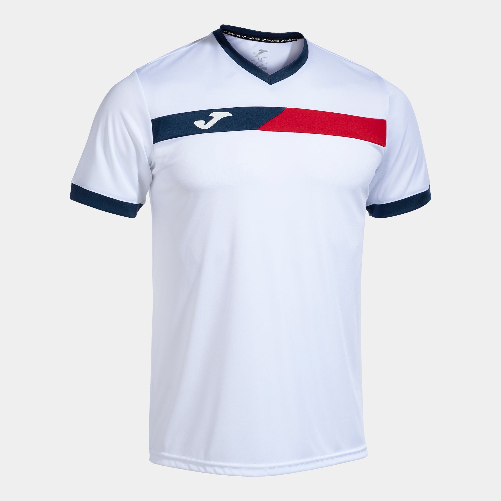 TEE SHIRT JOMA PADEL COURT BLANCO ROJO