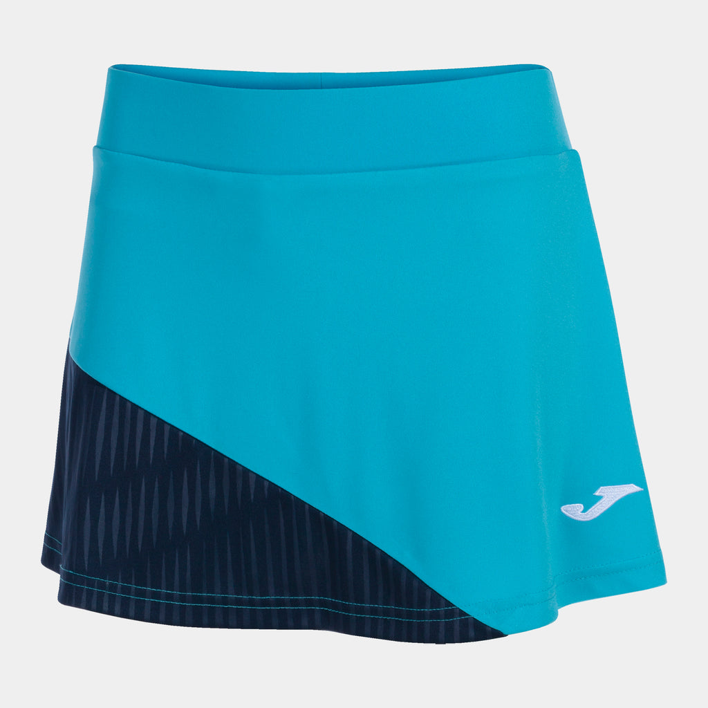 JUPE DE PADEL FALDA MONTREAL TURQUESA FLUOR MARINO