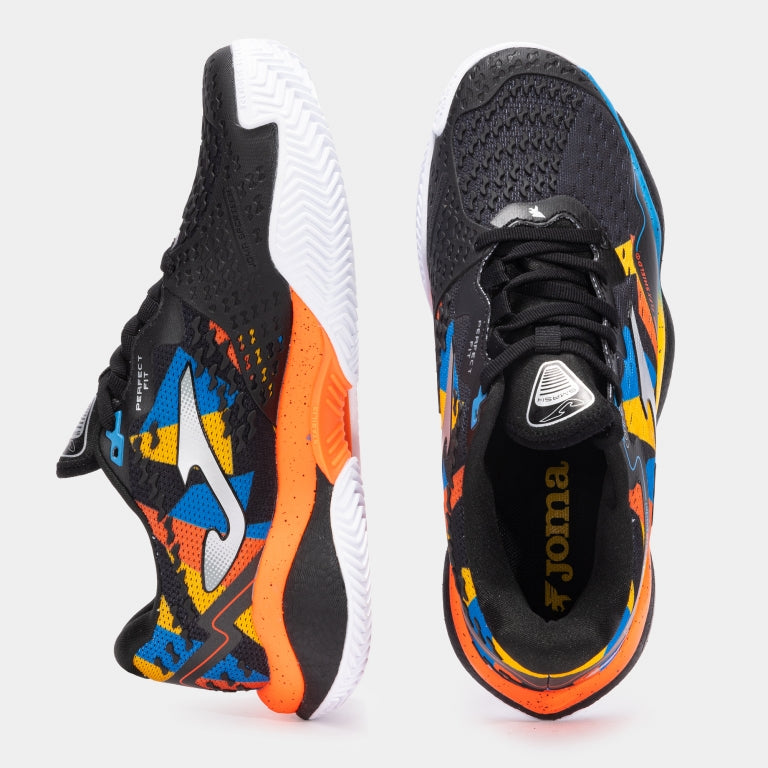 CHAUSSURES JOMA PADEL SMASH NEGRO NARANJA