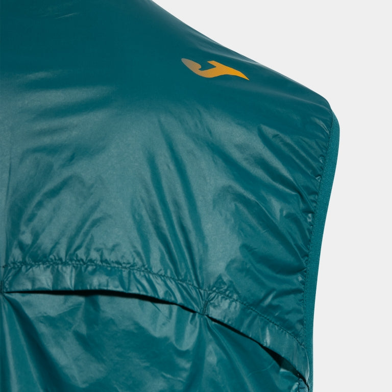 Gilet Matelassé Running Homme Joma R-City Turquoise – vue 6
