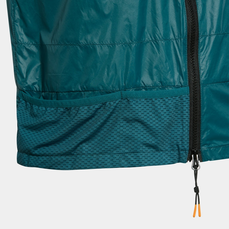 Gilet Matelassé Running Homme Joma R-City Turquoise – vue 7