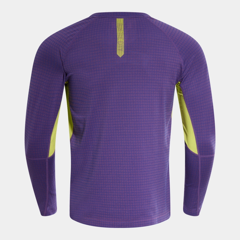 Haut Manches Longues Running Homme Joma R-City Violet – vue 2