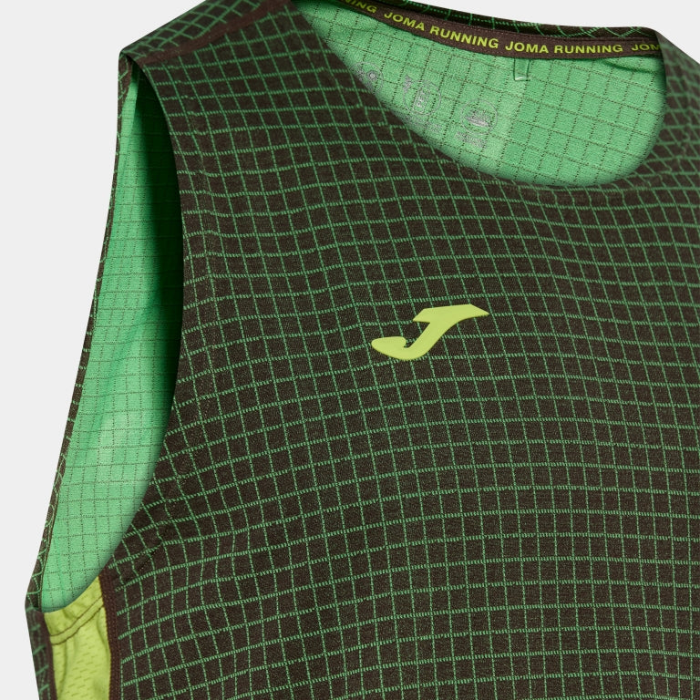 Débardeur Running Homme Joma R-City Marron – vue 3