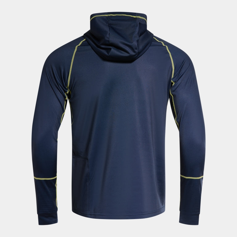 Sweat à Capuche Running Homme Joma R-City Bleu Marine – vue 2
