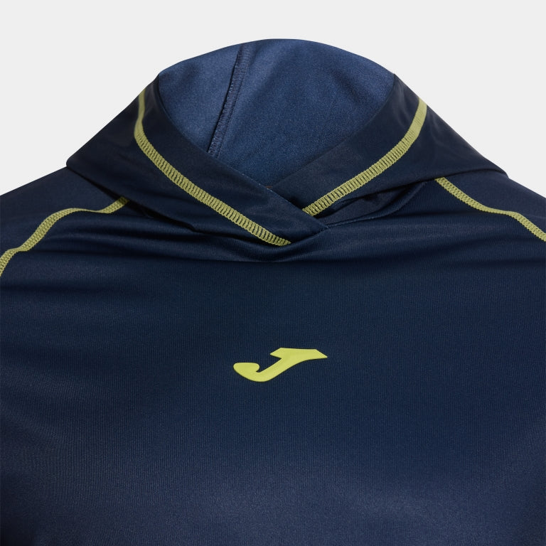 Sweat à Capuche Running Homme Joma R-City Bleu Marine – vue 3