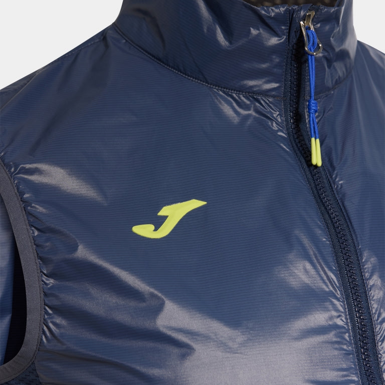 Gilet Running Homme Joma R-City Bleu Marine – vue 3