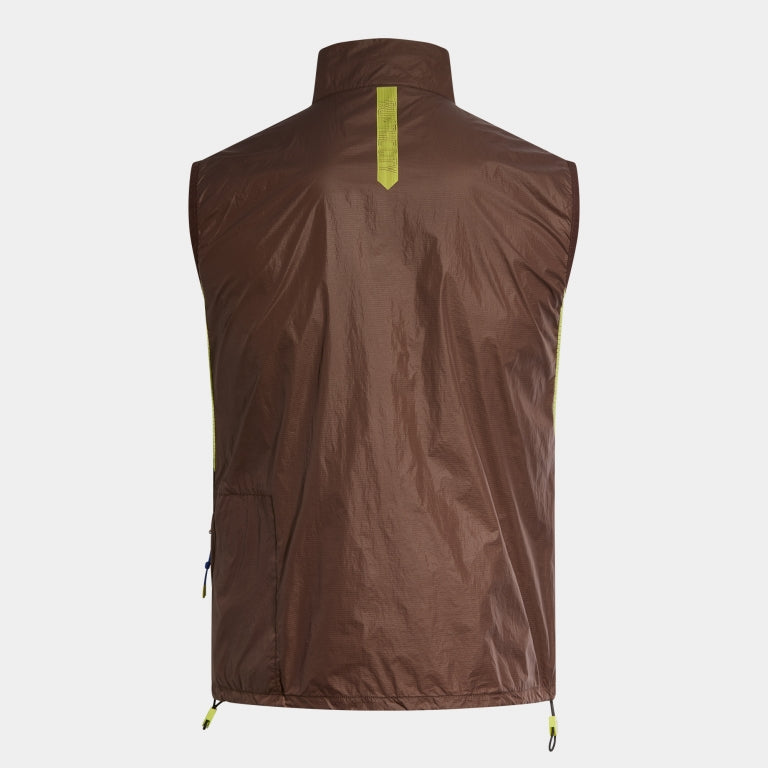 Gilet Running Homme Joma R-City Marron – vue 2