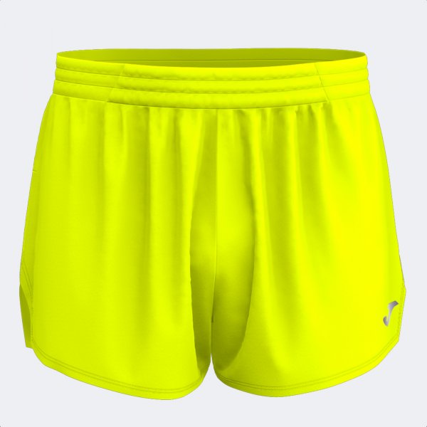 Short Running Nuit Homme Joma R-Night Jaune Fluo