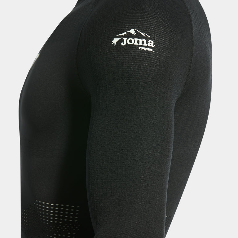 Haut Manches Longues Trail Homme Joma R-Nature Noir – vue 4
