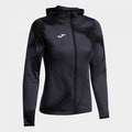 VESTE CAPUCHE RUNNING JOMA NOIR LADY