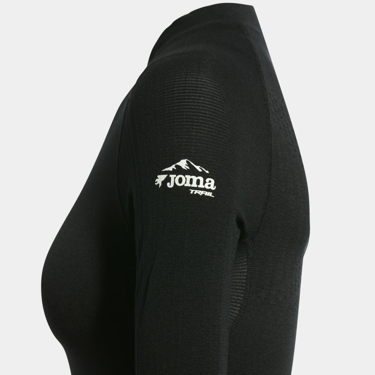 Haut Manches Longues Trail Femme Joma R-Nature Noir – vue 4