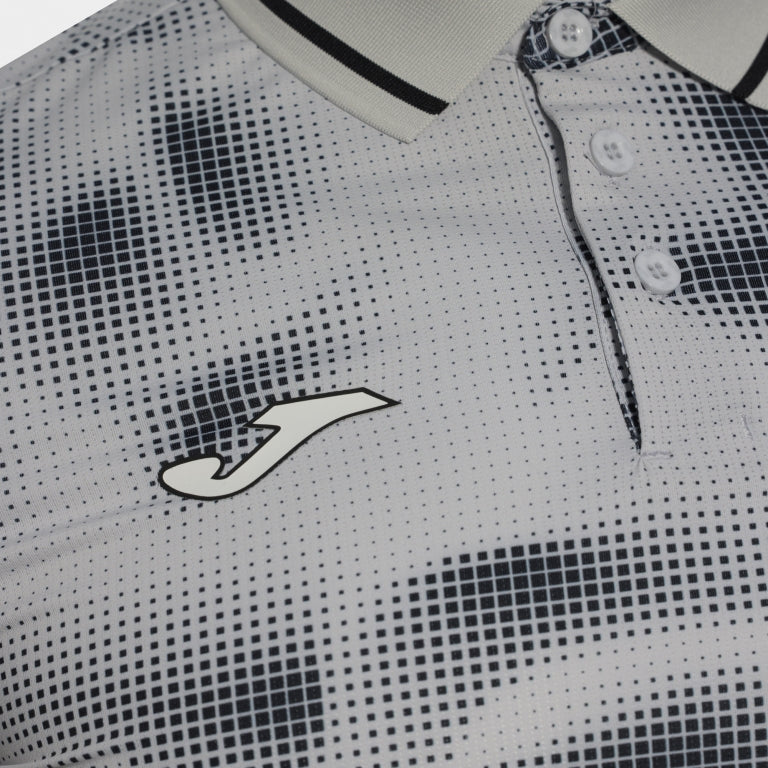 POLO JOMA PADEL SMASH GRIS