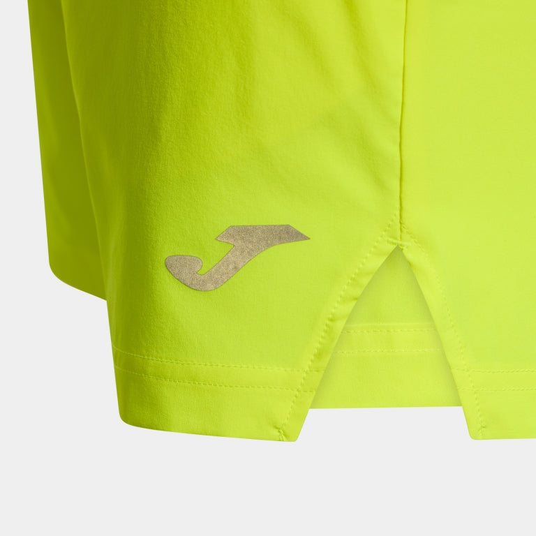 Bermuda Running Nuit Homme Joma R-Night Jaune Fluo – vue 3