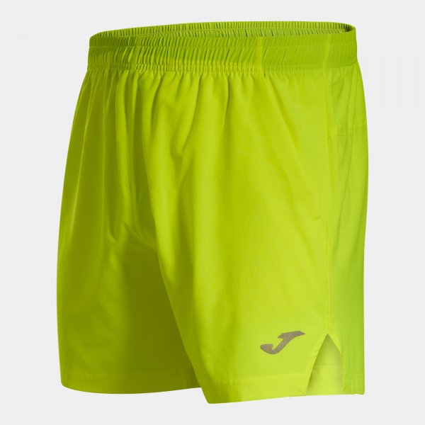 Bermuda Running Nuit Homme Joma R-Night Jaune Fluo