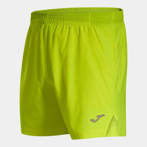 Bermuda Running Nuit Homme Joma R-Night Jaune Fluo