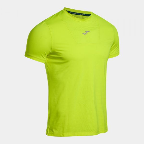 T-shirt Running Nuit Homme Joma R-Night Jaune Fluo