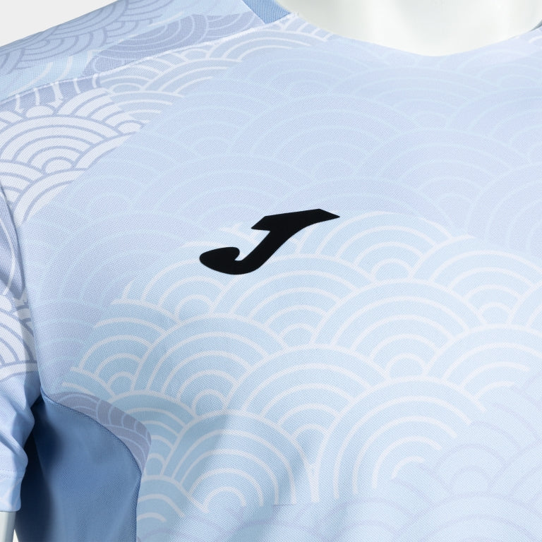 Tee-shirt Joma Challenge Azul – Homme | Micro-Mesh, coutures thermosoudées, UV +30