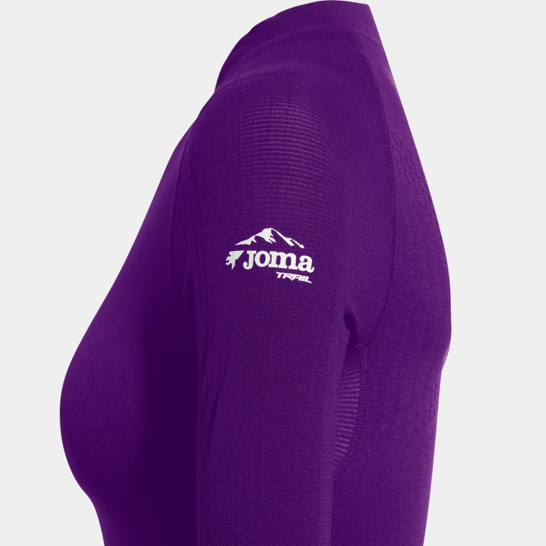 Haut Manches Longues Trail Femme Joma R-Nature Violet – vue 4