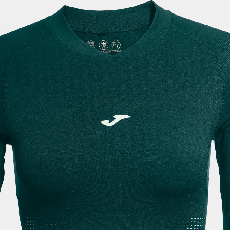 Haut Manches Longues Trail Femme Joma R-Nature Turquoise – vue 3