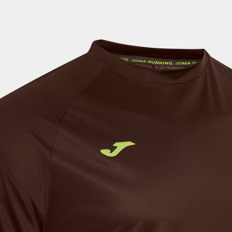T-shirt Running Homme Joma R-City Marron – vue 3