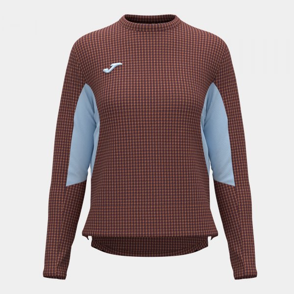 Haut Manches Longues Running Femme Joma R-City Marron