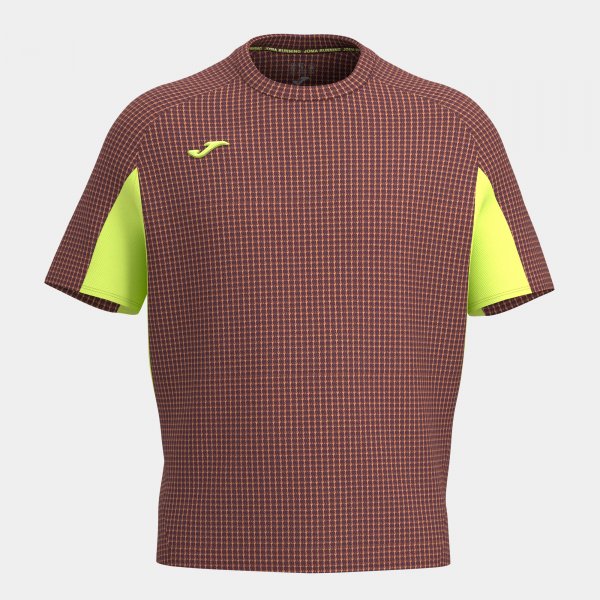 T-shirt Running Homme Joma R-City Marron Intense