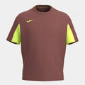 T-shirt Running Homme Joma R-City Marron Intense
