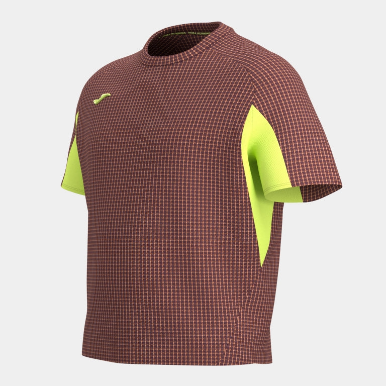 T-shirt Running Homme Joma R-City Marron Intense – vue 4