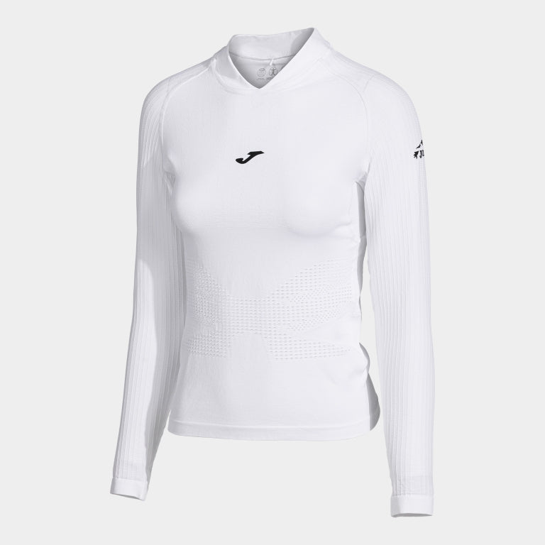 Haut Manches Longues Trail Femme Joma R-Nature Blanc – vue 2