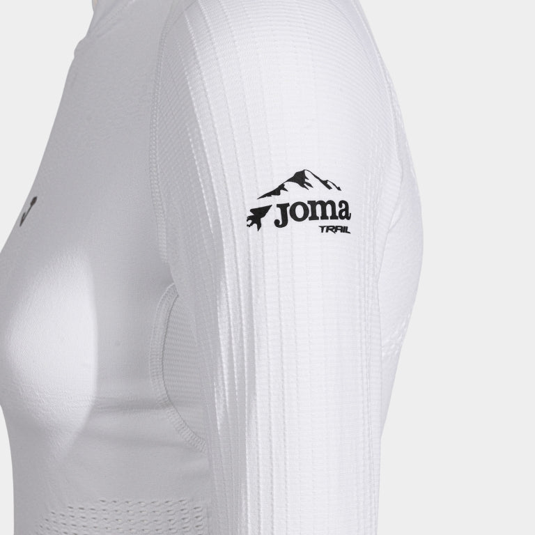 Haut Manches Longues Trail Femme Joma R-Nature Blanc – vue 6