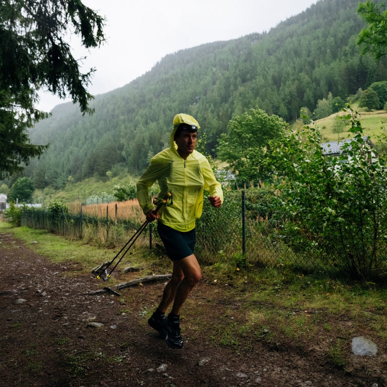 Veste Imperméable Trail Homme Joma R-Nature Vert Lime – vue 11