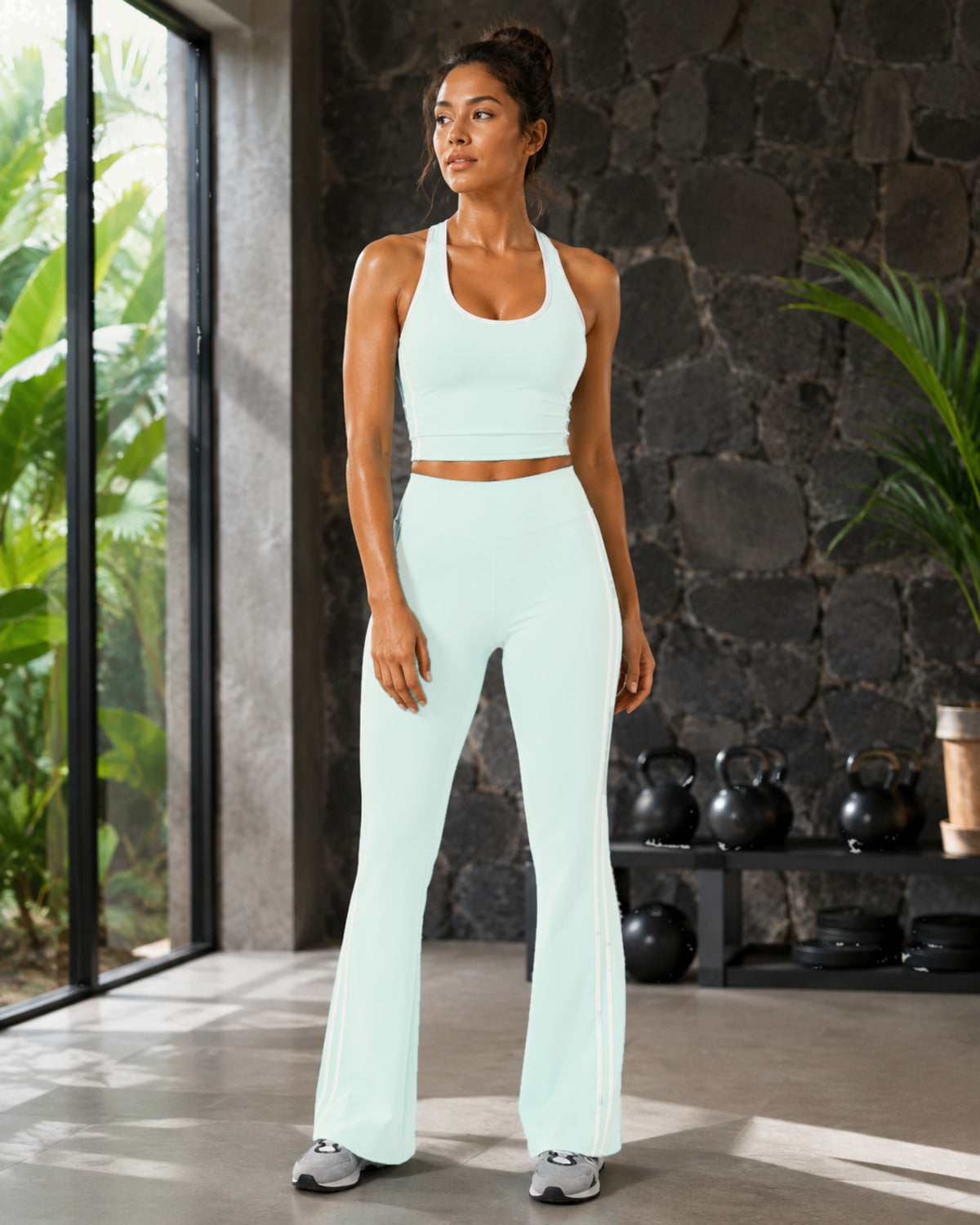 FITLINE — Blanc — visuel humain local La Réunion