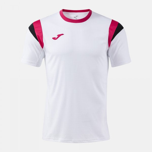 TEE SHIRT JOMA PADEL TERRA BLANCO FUSCHIA