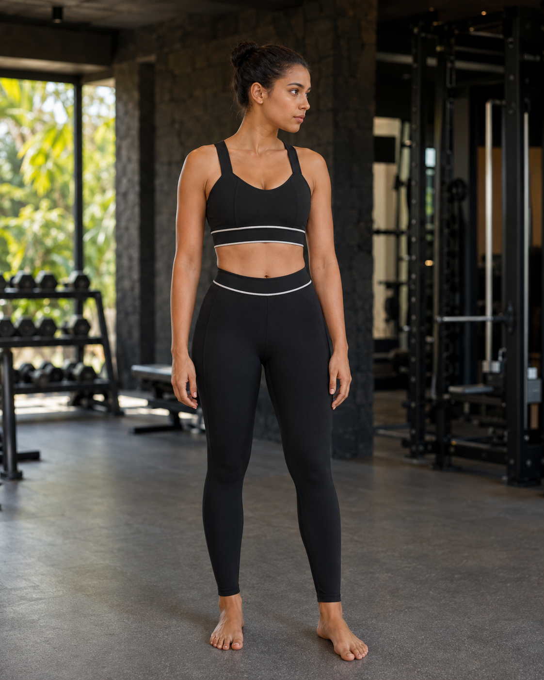 FITLINE Motion 24 noir — tenue fitness femme à La Réunion