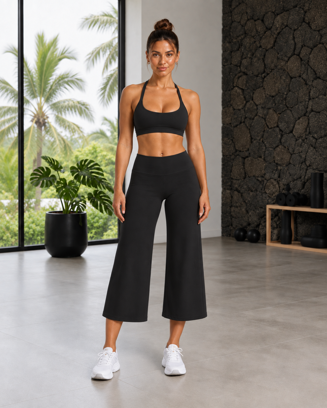 FITLINE Aura 03 — Noir — visuel humain premium La Réunion