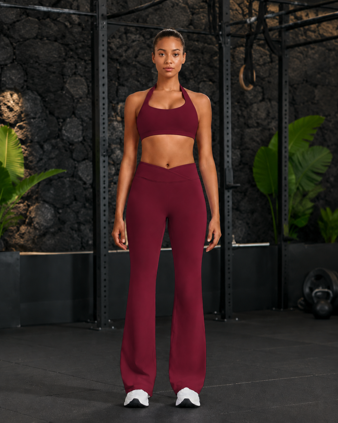 FITLINE Motion 02 bordeaux — tenue fitness femme à La Réunion