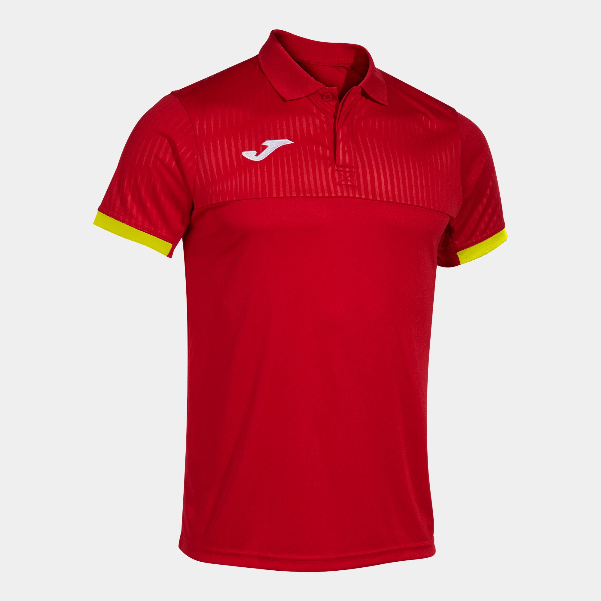 POLO JOMA PADEL ROUGE AMARILLO