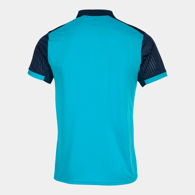 TEE SHIRT JOMA PADEL TURQUESA FLUOR MARINO