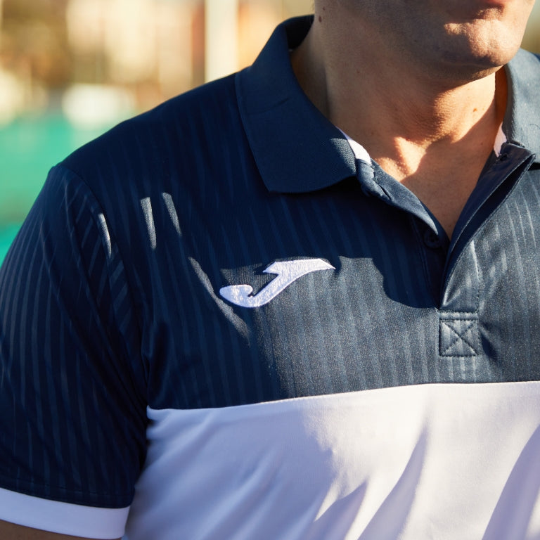 TEE SHIRT JOMA PADEL BLANCO MARINO