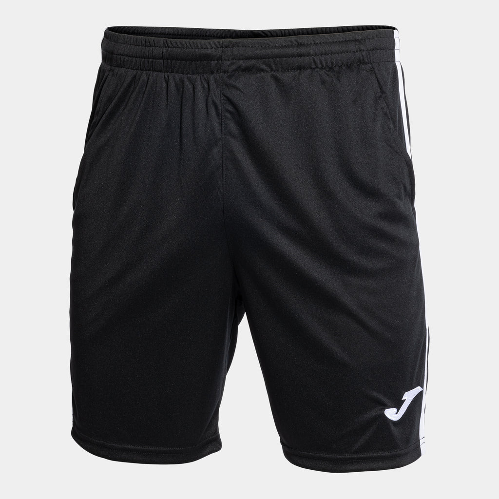 SHORT JOMA PADEL OPEN III NEGRO BLANCO