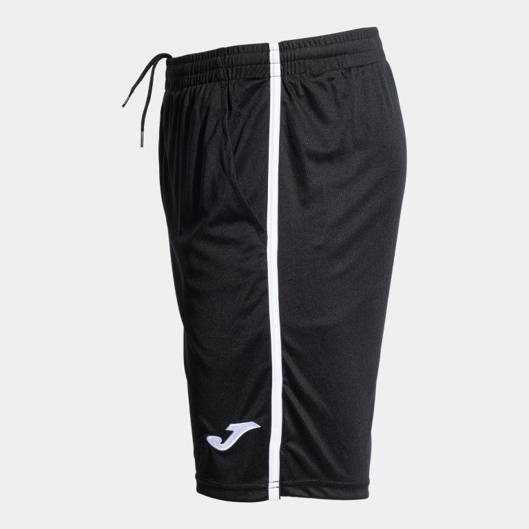 SHORT JOMA PADEL OPEN III NEGRO BLANCO