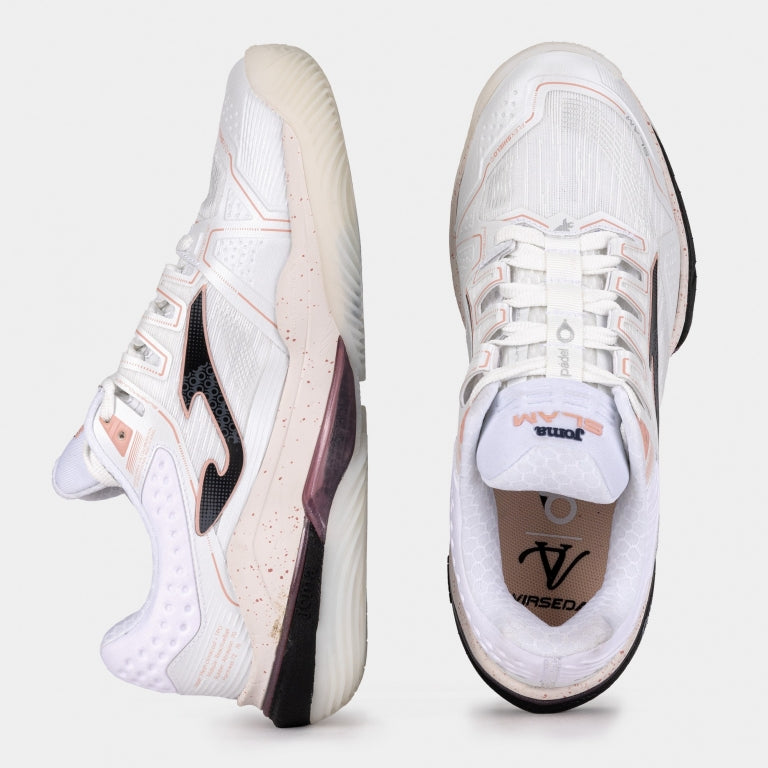 CHAUSSURES PADEL SLAM LADY BLANCO VERO VIRSEDA