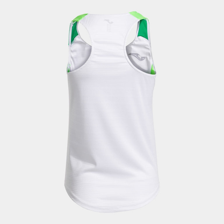 DÉBARDEUR JOMA PADEL LADY BLANCO VERDE FLUOR