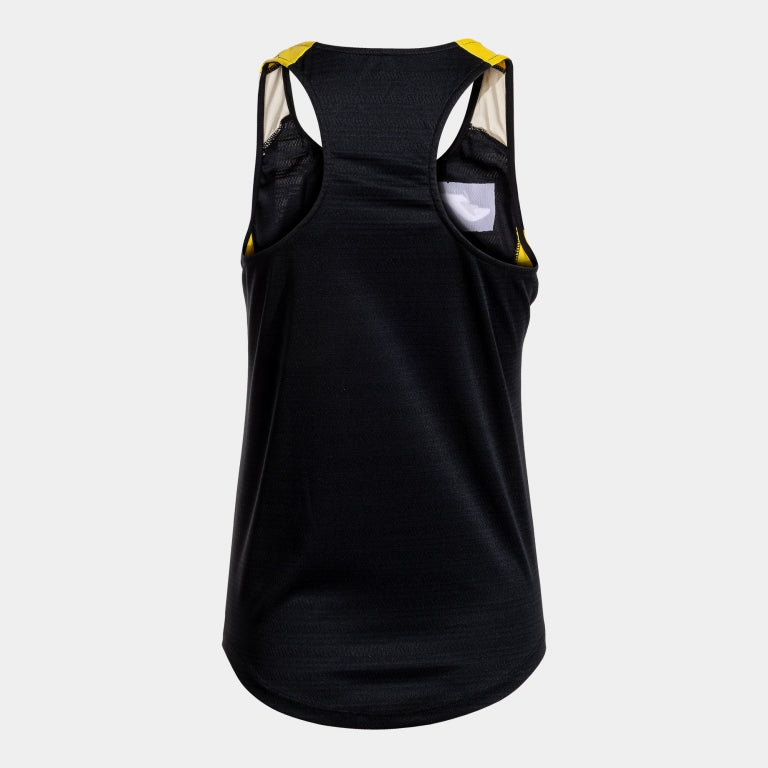 DÉBARDEUR JOMA PADEL LADY NEGRO AMARILLO