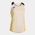 DÉBARDEUR JOMA PADEL LADY AMARILLO