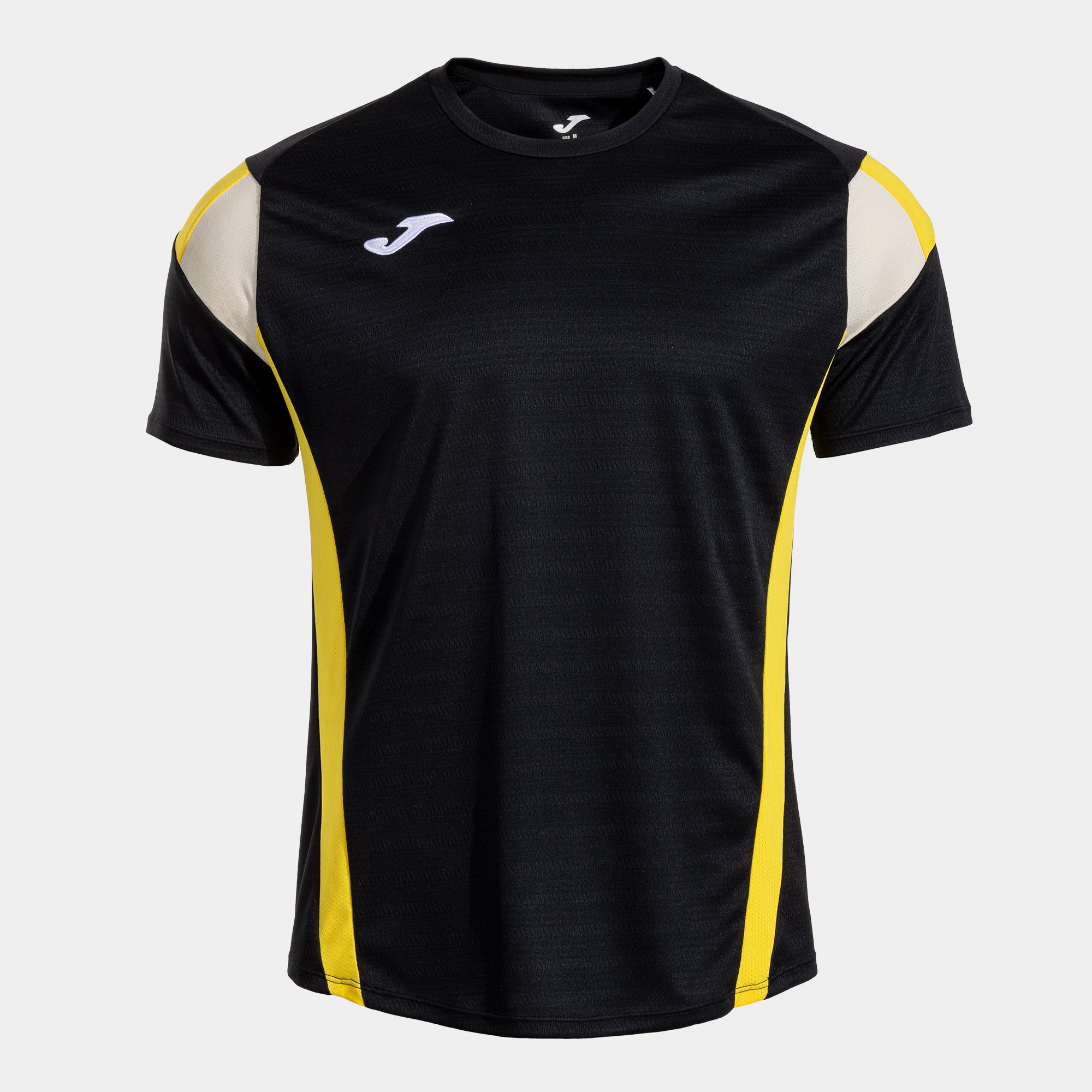 TEE SHIRT JOMA PADEL MONTRÉAL NEGRO AMARILLO