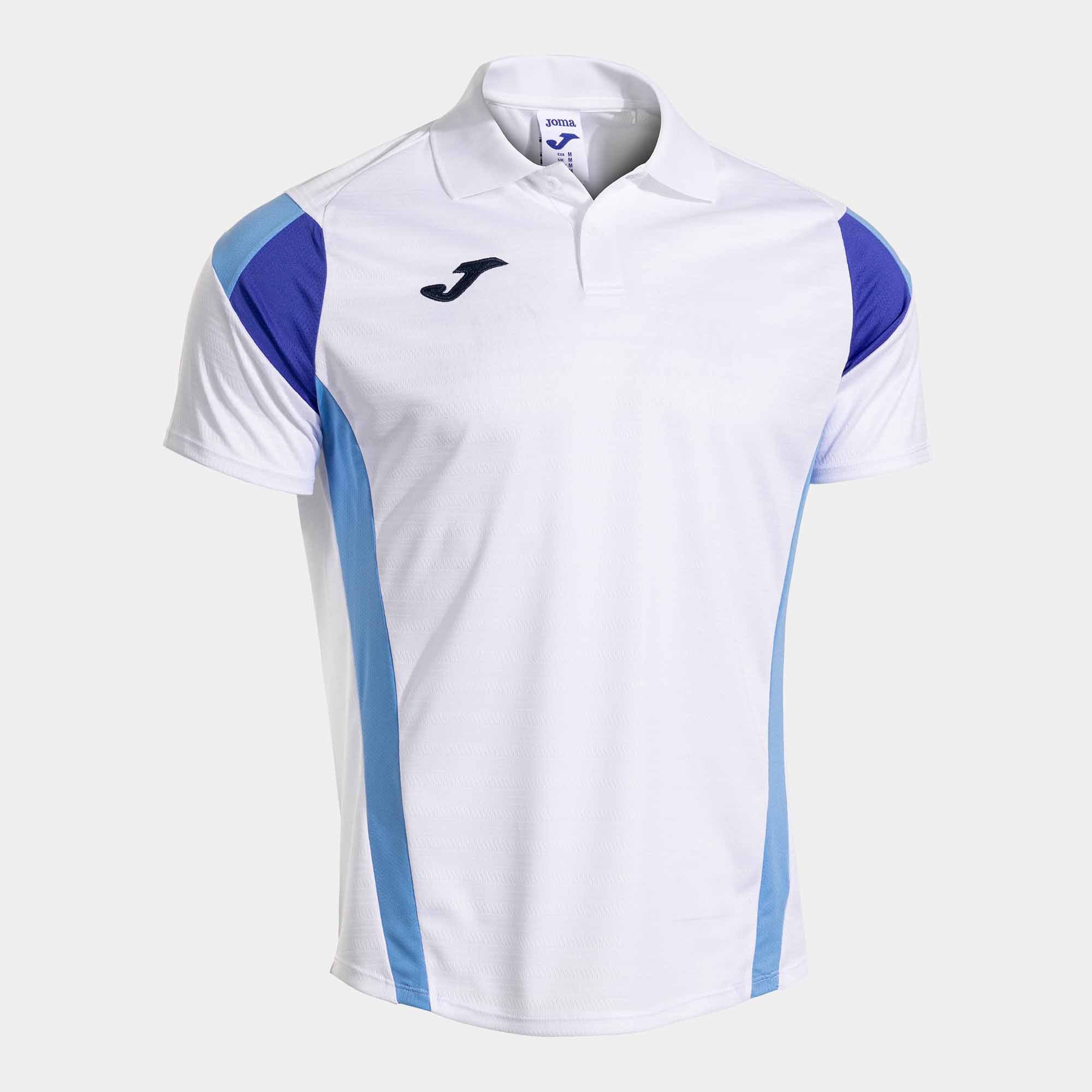 POLO JOMA PADEL MONTRÉAL BLANCO AZUL