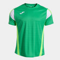 TEE SHIRT JOMA PADEL MONTRÉAL VERDE VERDE FLUO
