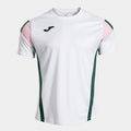 TEE SHIRT JOMA PADEL MONTRÉAL BLANCO VERDE